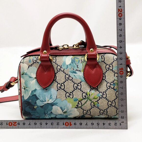 Authentic Gucci Navy Blue PVC Hand Bag mn780-121325 - Picture 2 of 16